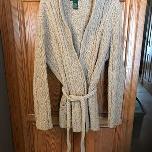 Ralph Lauren sweater with hood size Xl